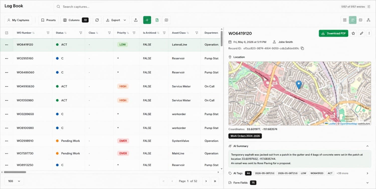 Audit-Ready Log Book